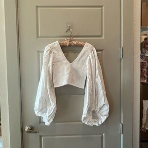 Forever21 long sleeve crop